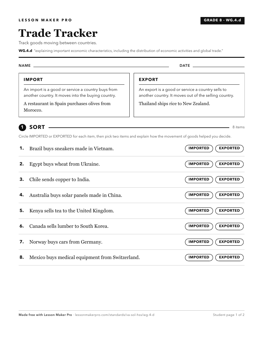 Preview of the WG.4.d printable worksheet