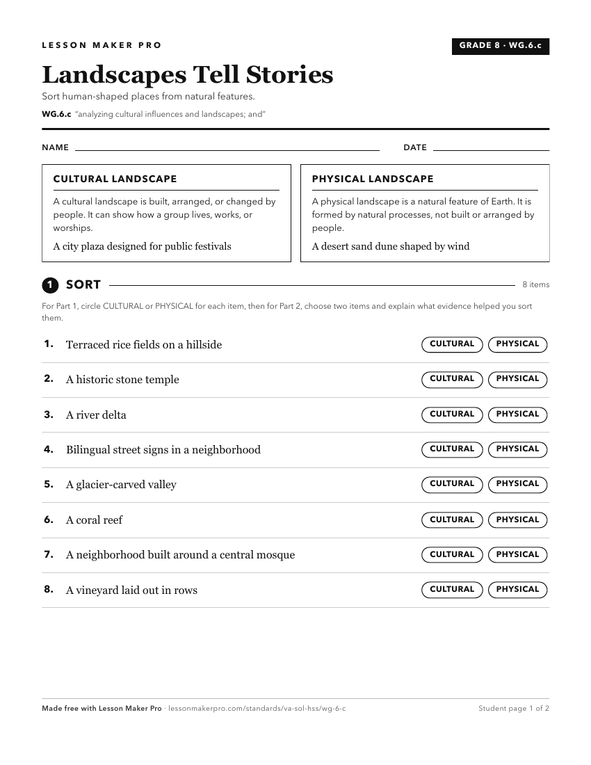 Preview of the WG.6.c printable worksheet