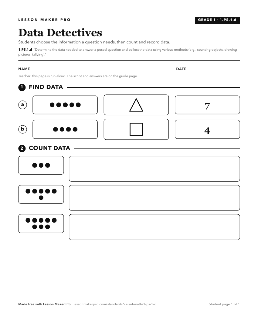 Preview of the 1.PS.1.d printable worksheet