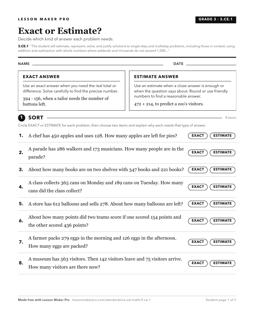 Preview of the 3.CE.1 printable worksheet