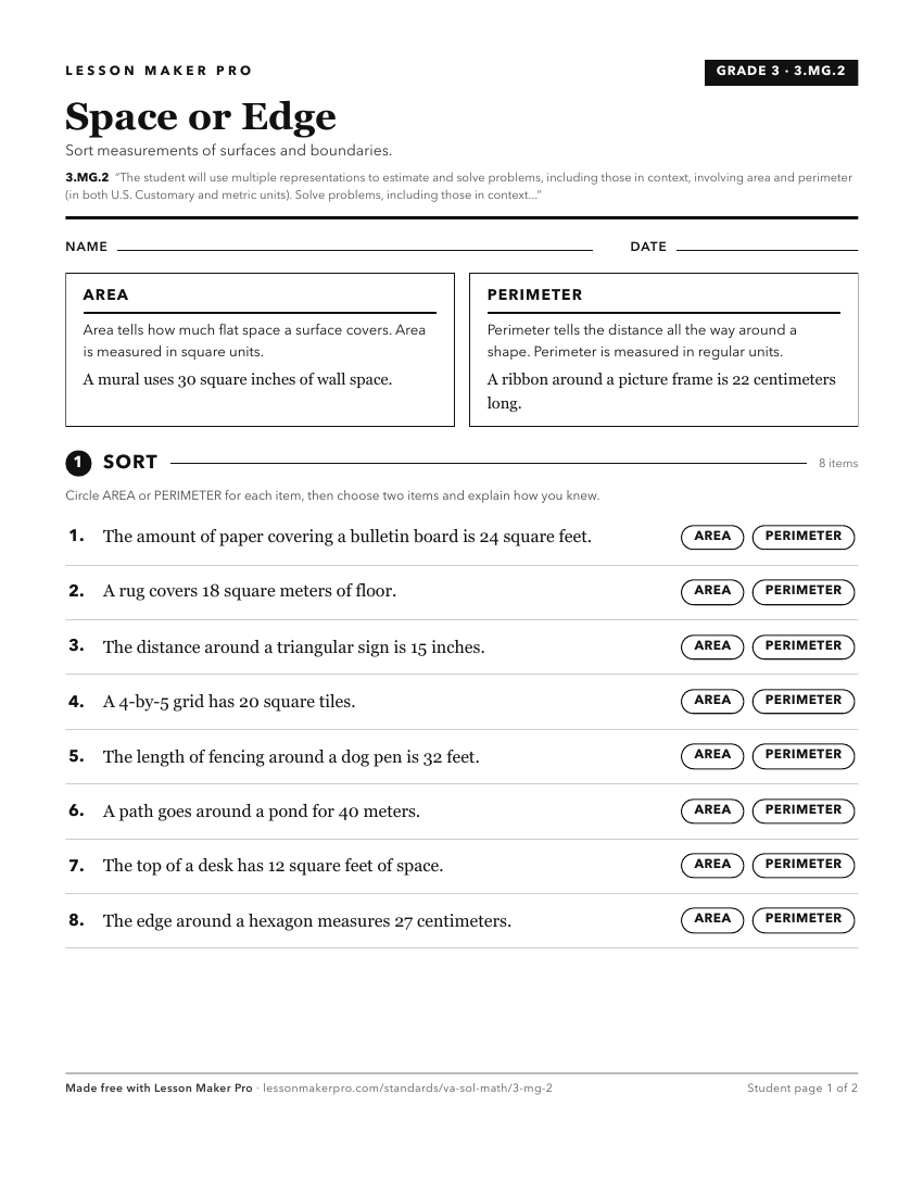 Preview of the 3.MG.2 printable worksheet