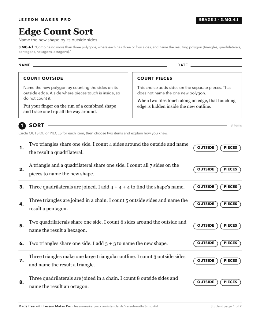 Preview of the 3.MG.4.f printable worksheet