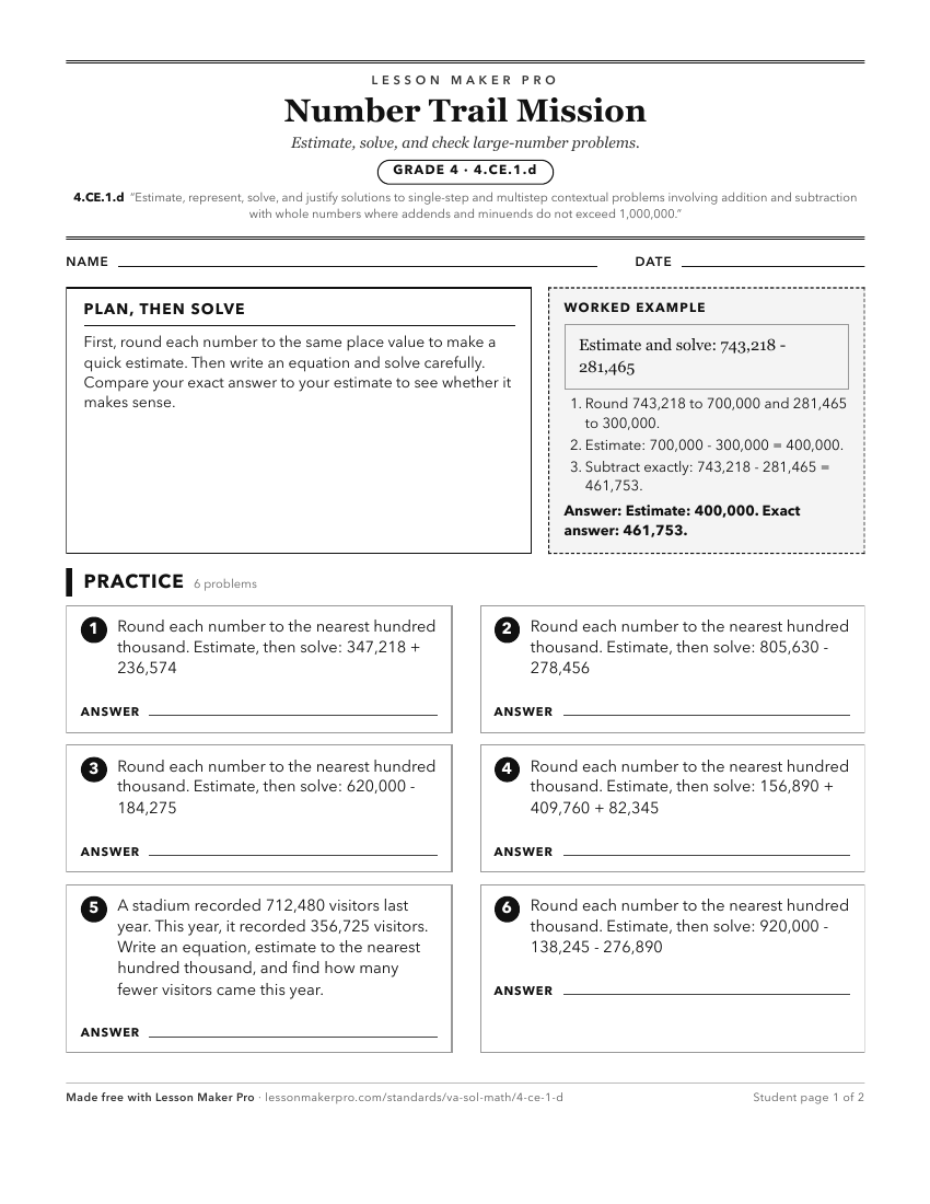 Preview of the 4.CE.1.d printable worksheet