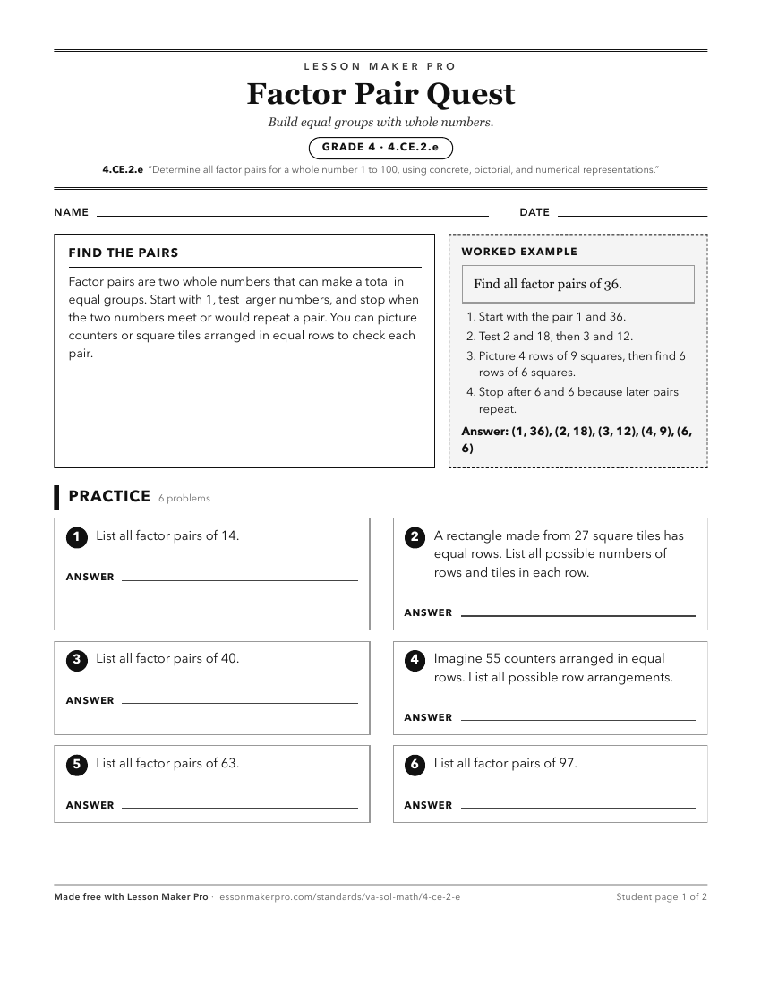 Preview of the 4.CE.2.e printable worksheet