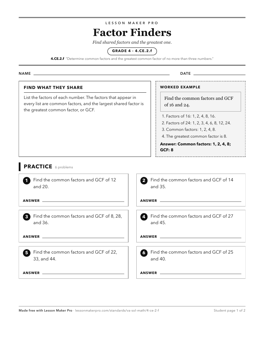 Preview of the 4.CE.2.f printable worksheet