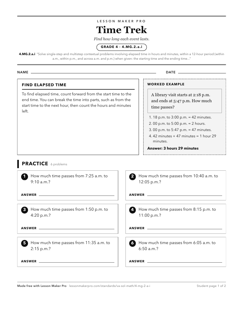 Preview of the 4.MG.2.a.i printable worksheet