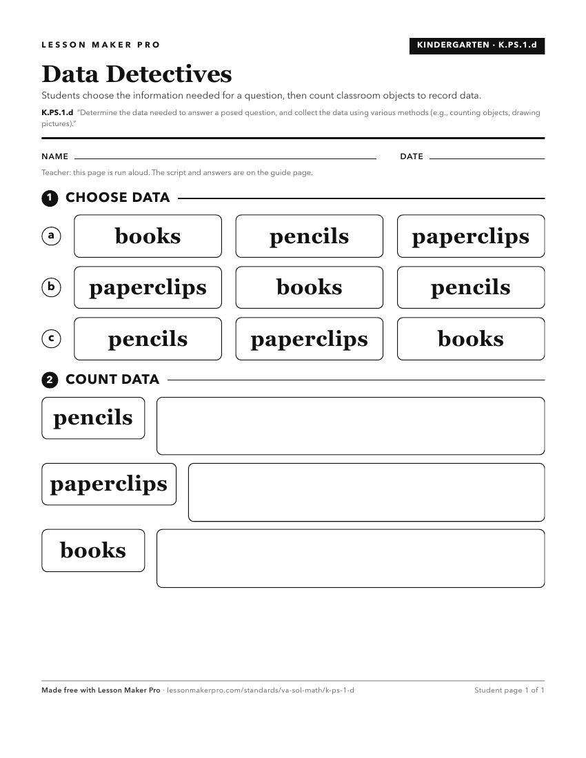 Preview of the K.PS.1.d printable worksheet