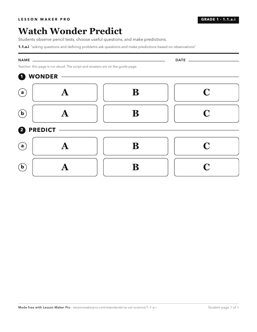Preview of the 1.1.a.i printable worksheet
