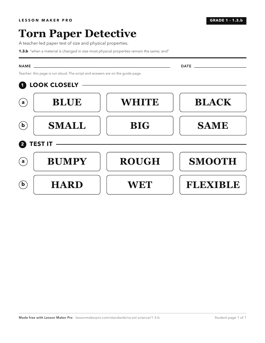 Preview of the 1.3.b printable worksheet