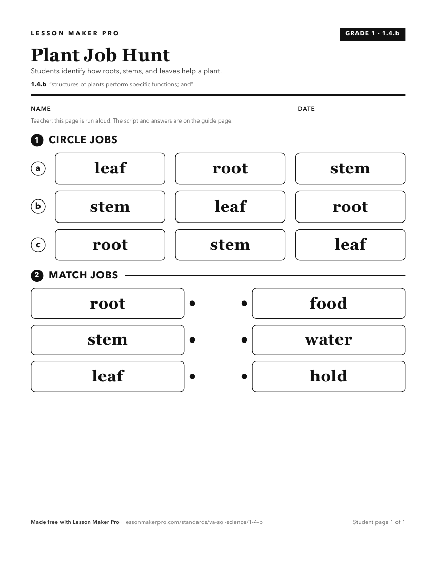 Preview of the 1.4.b printable worksheet