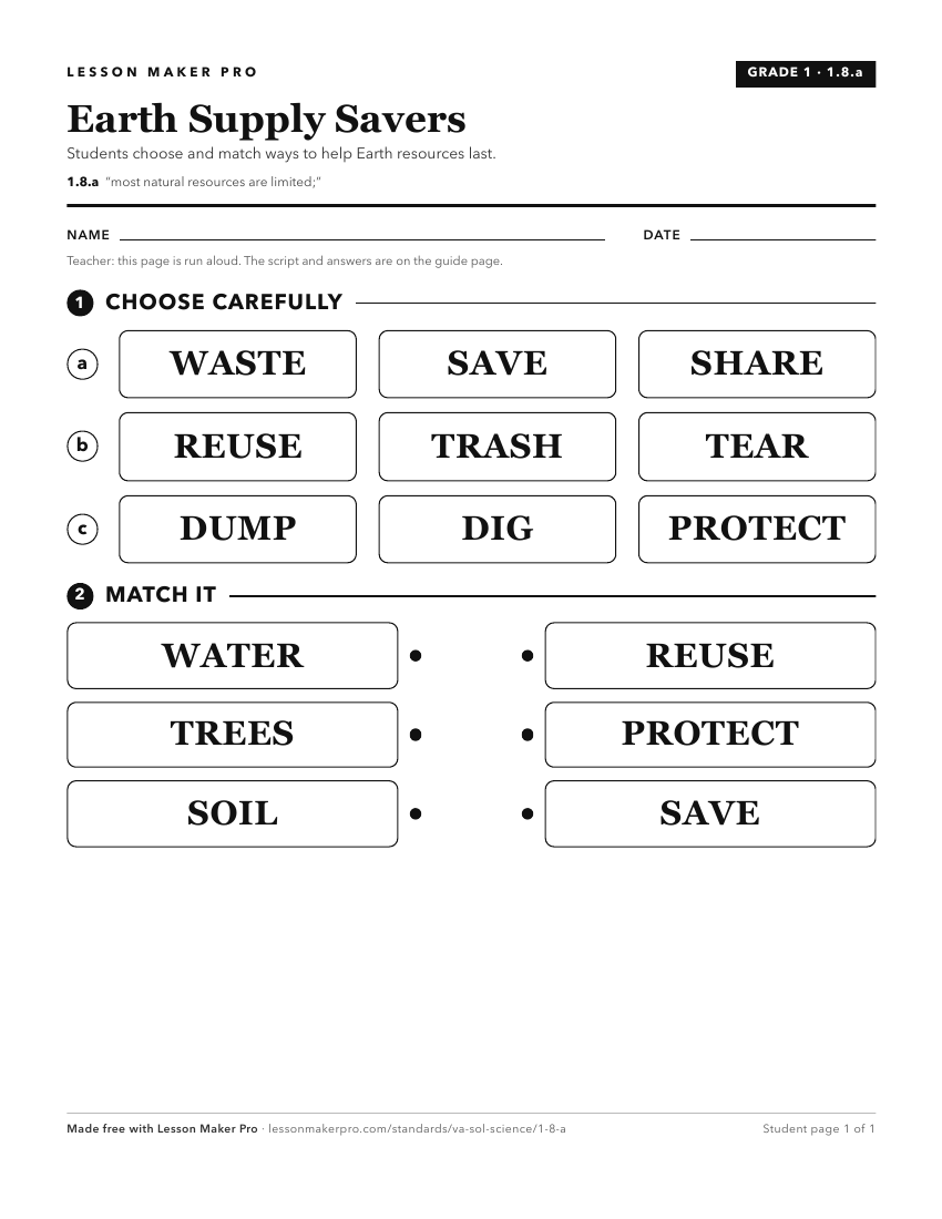 Preview of the 1.8.a printable worksheet