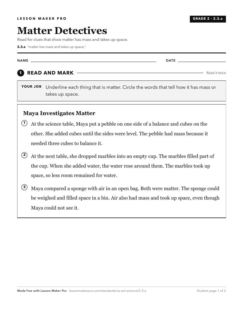 Preview of the 2.3.a printable worksheet
