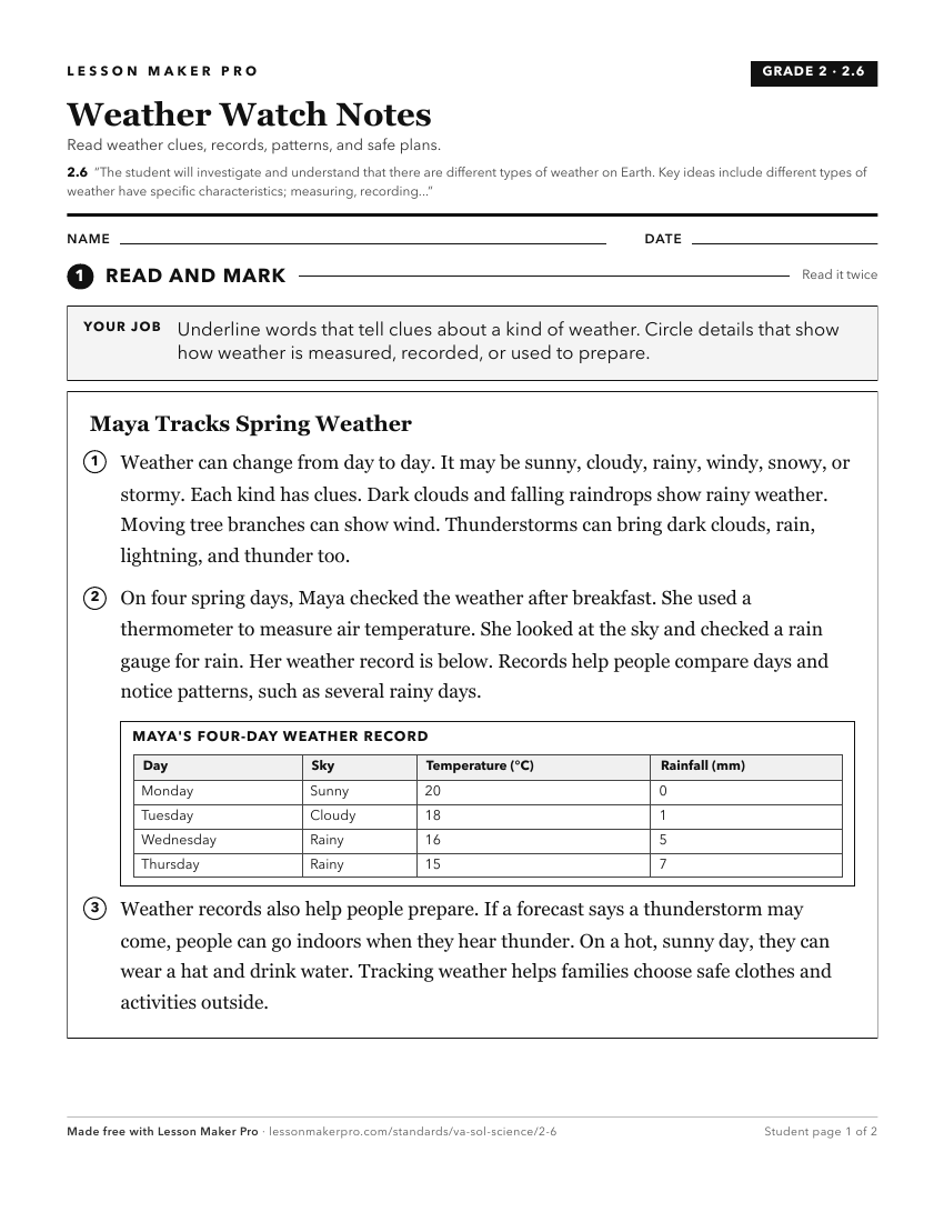 Preview of the 2.6 printable worksheet