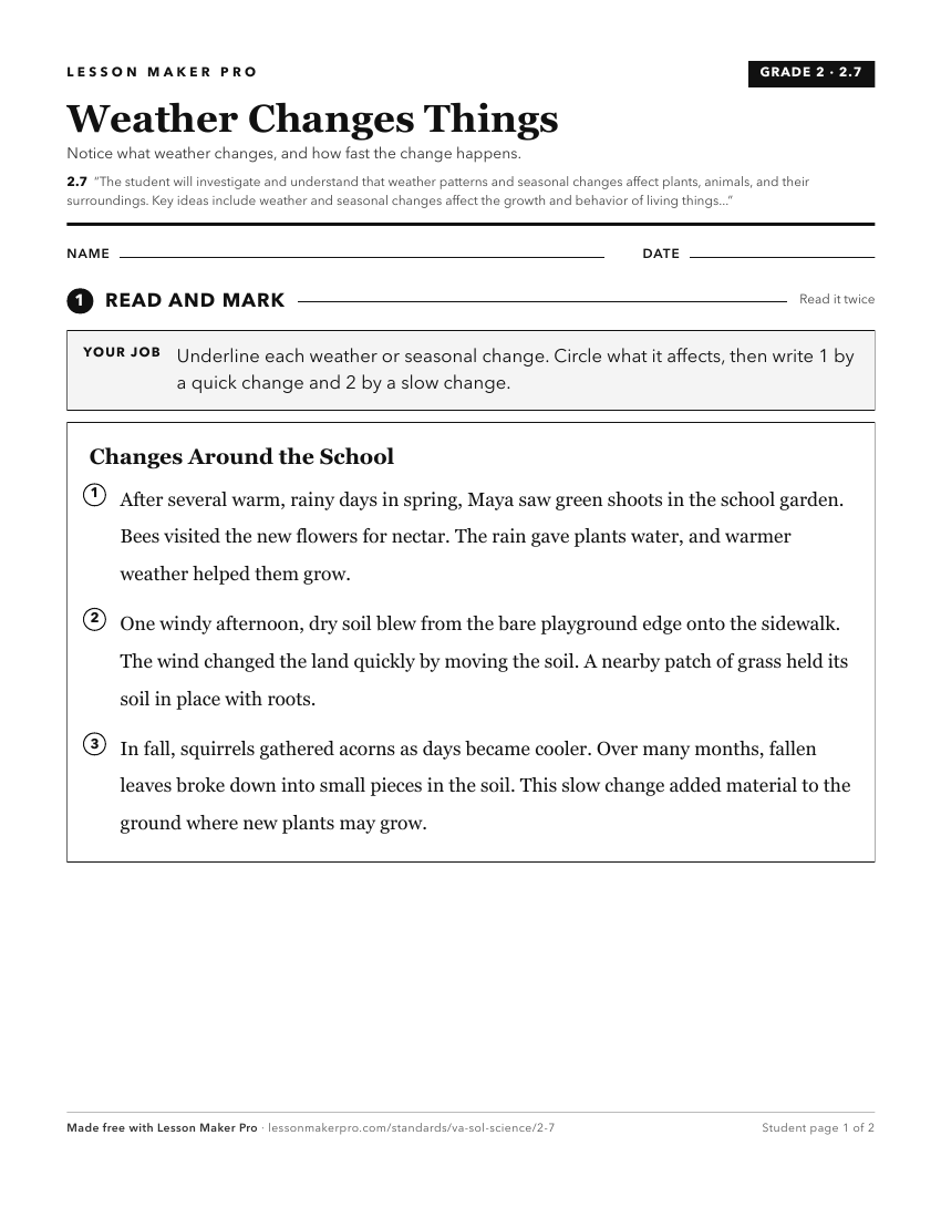 Preview of the 2.7 printable worksheet
