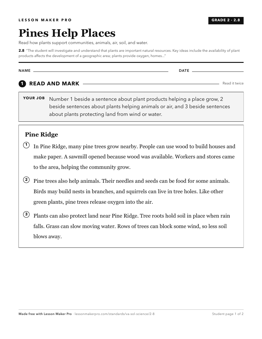 Preview of the 2.8 printable worksheet