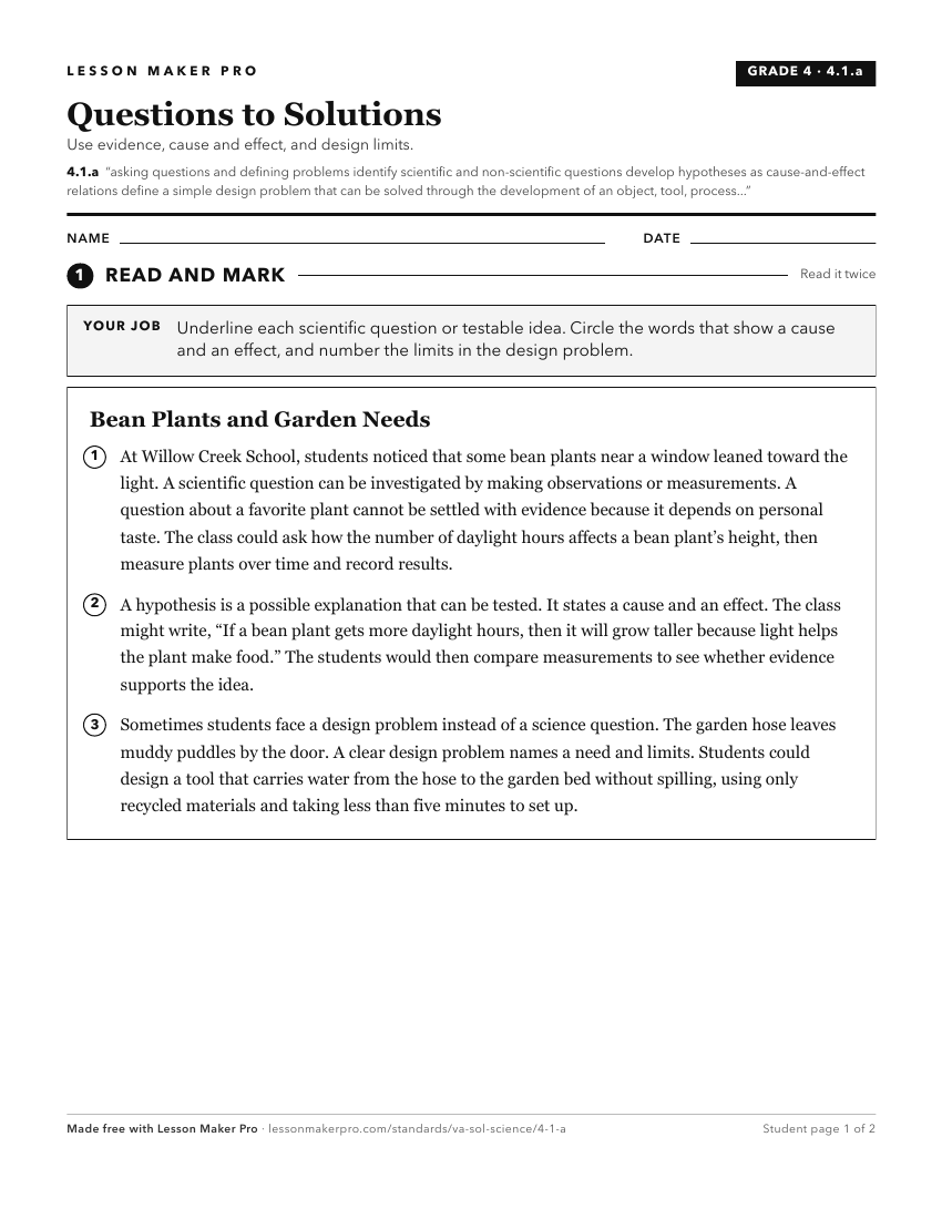 Preview of the 4.1.a printable worksheet