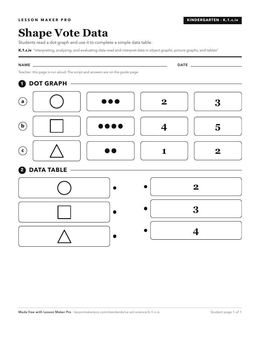 Preview of the K.1.c.iv printable worksheet