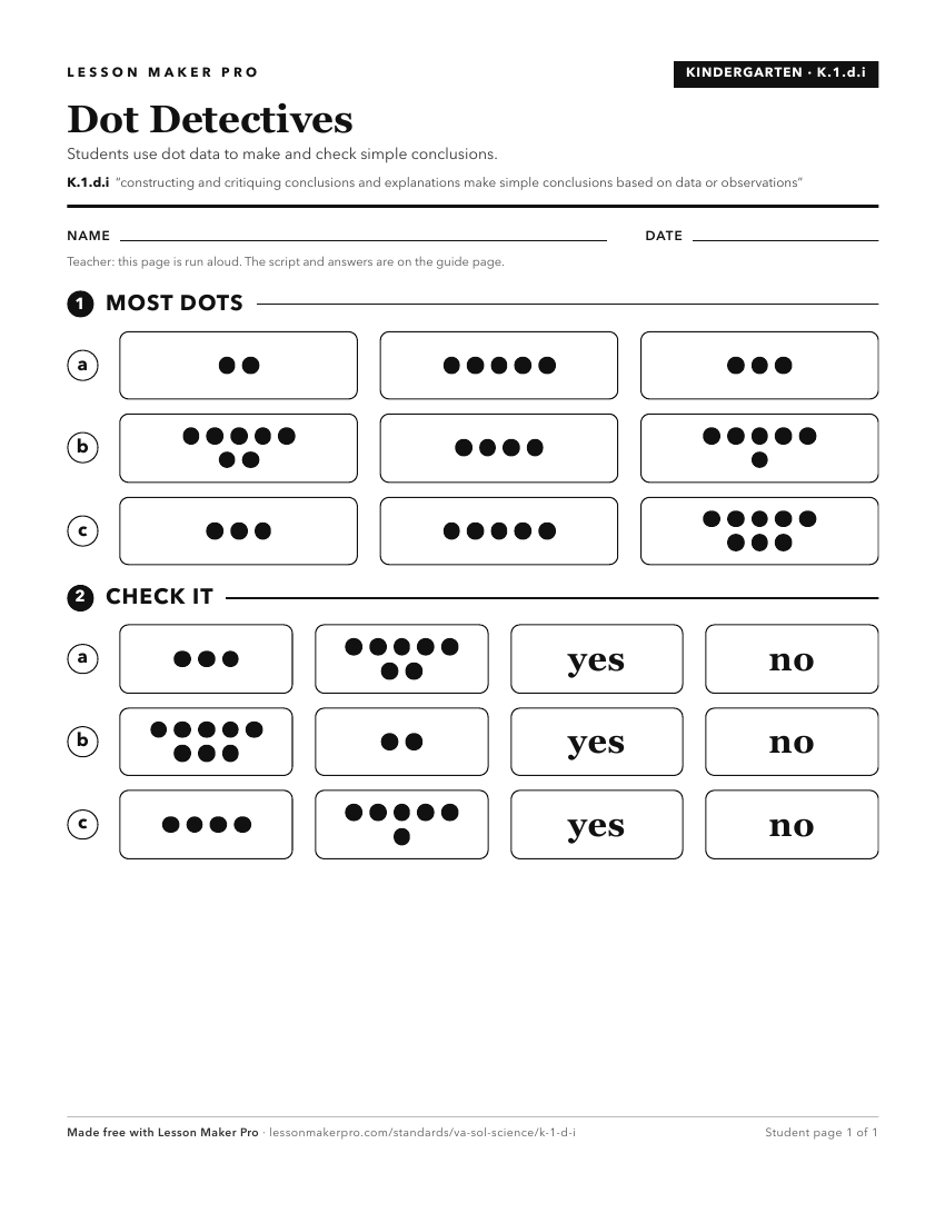 Preview of the K.1.d.i printable worksheet