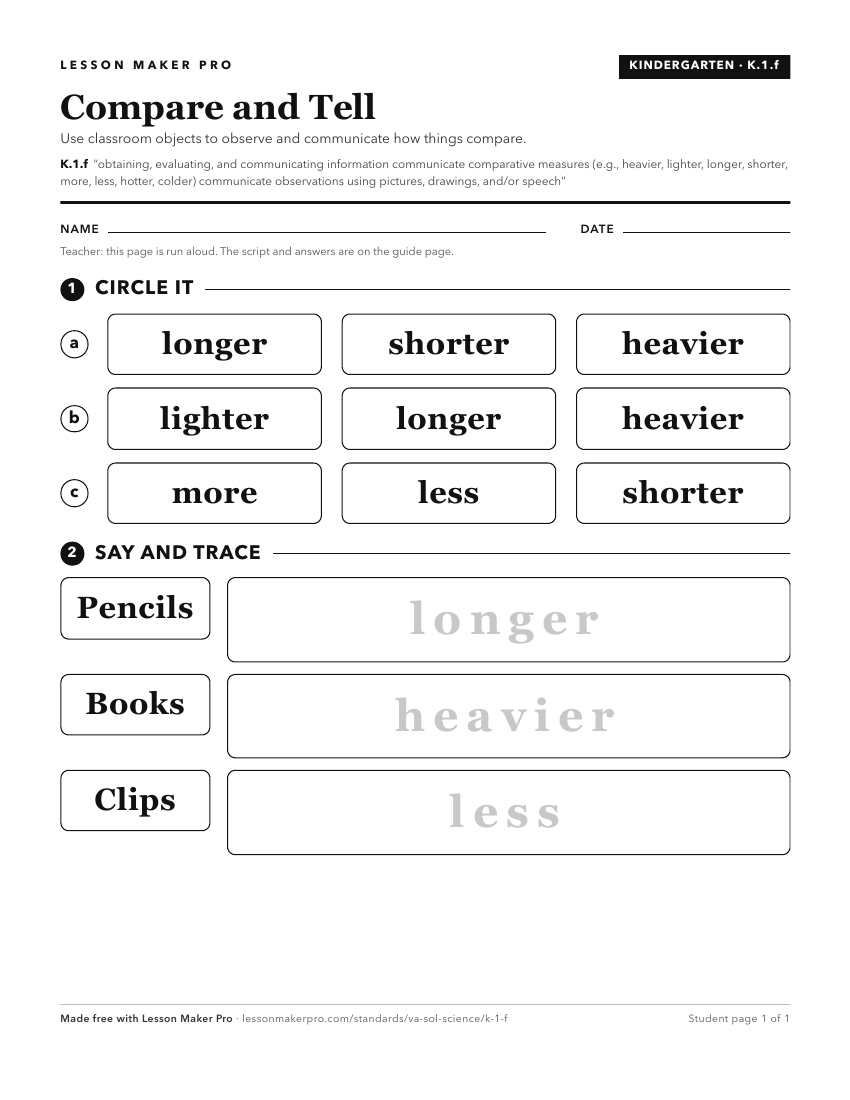 Preview of the K.1.f printable worksheet