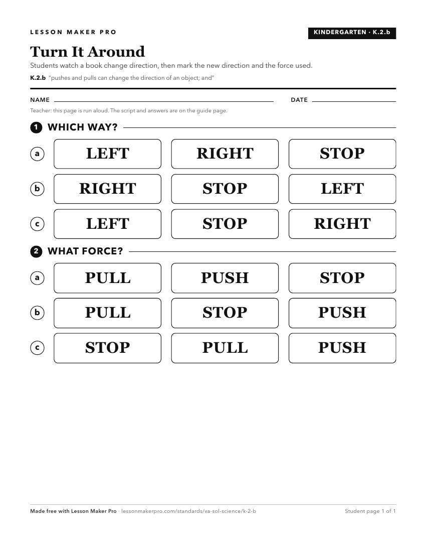Preview of the K.2.b printable worksheet