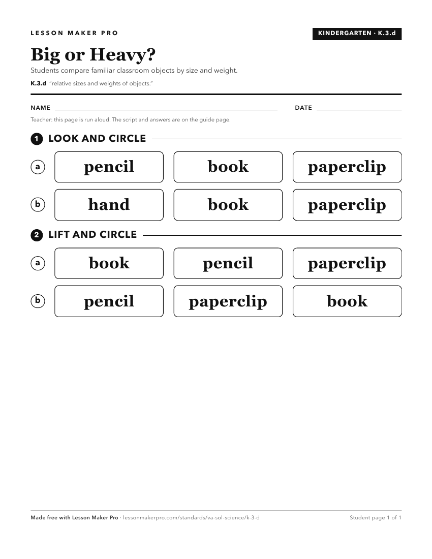 Preview of the K.3.d printable worksheet