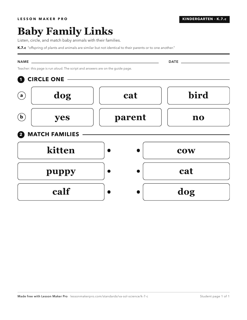 Preview of the K.7.c printable worksheet
