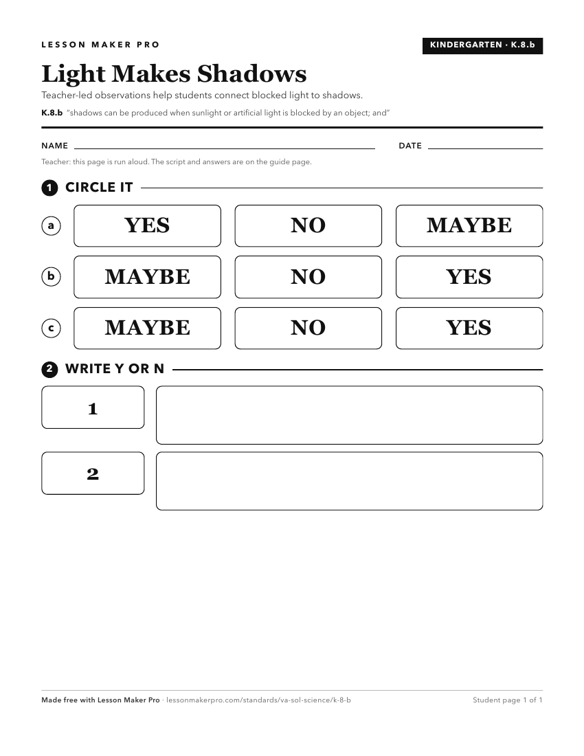 Preview of the K.8.b printable worksheet