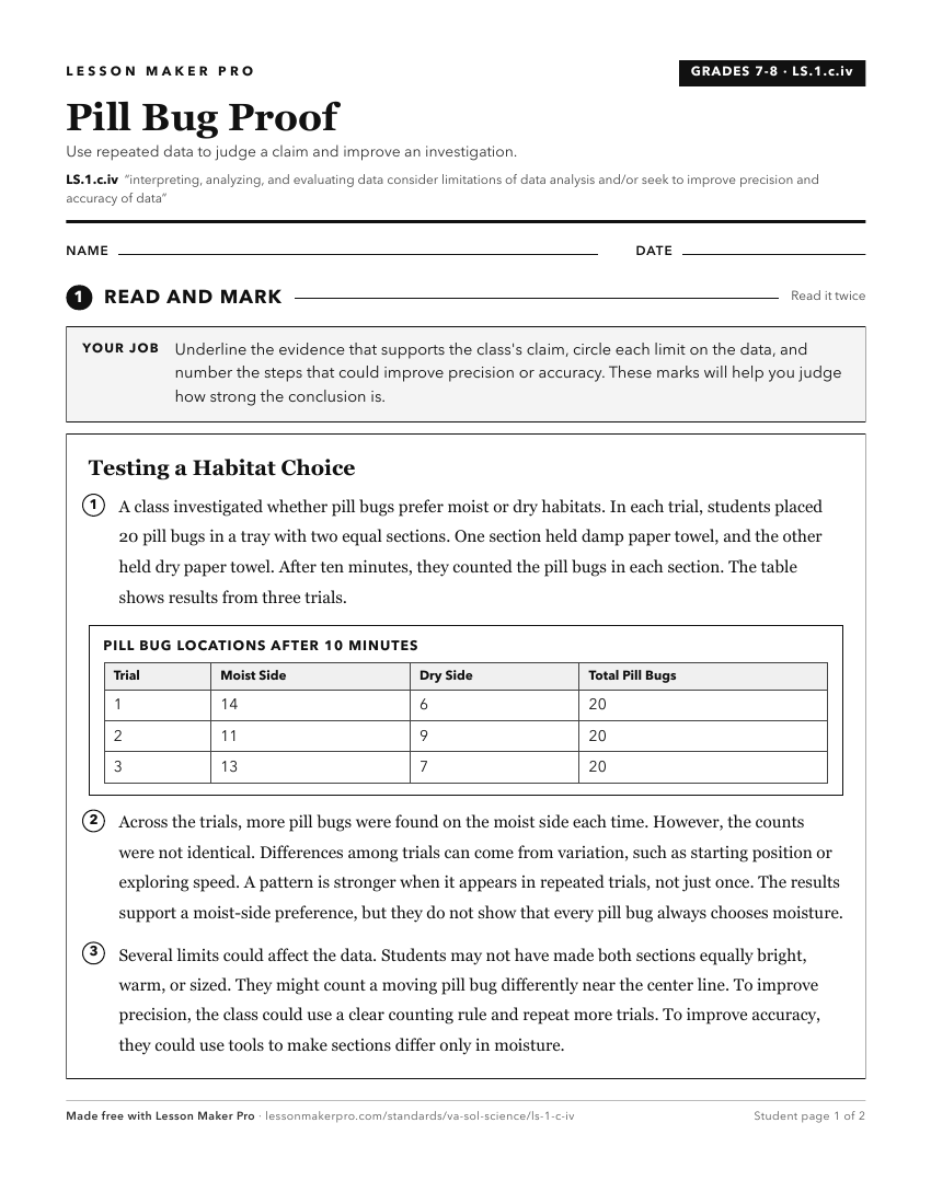 Preview of the LS.1.c.iv printable worksheet