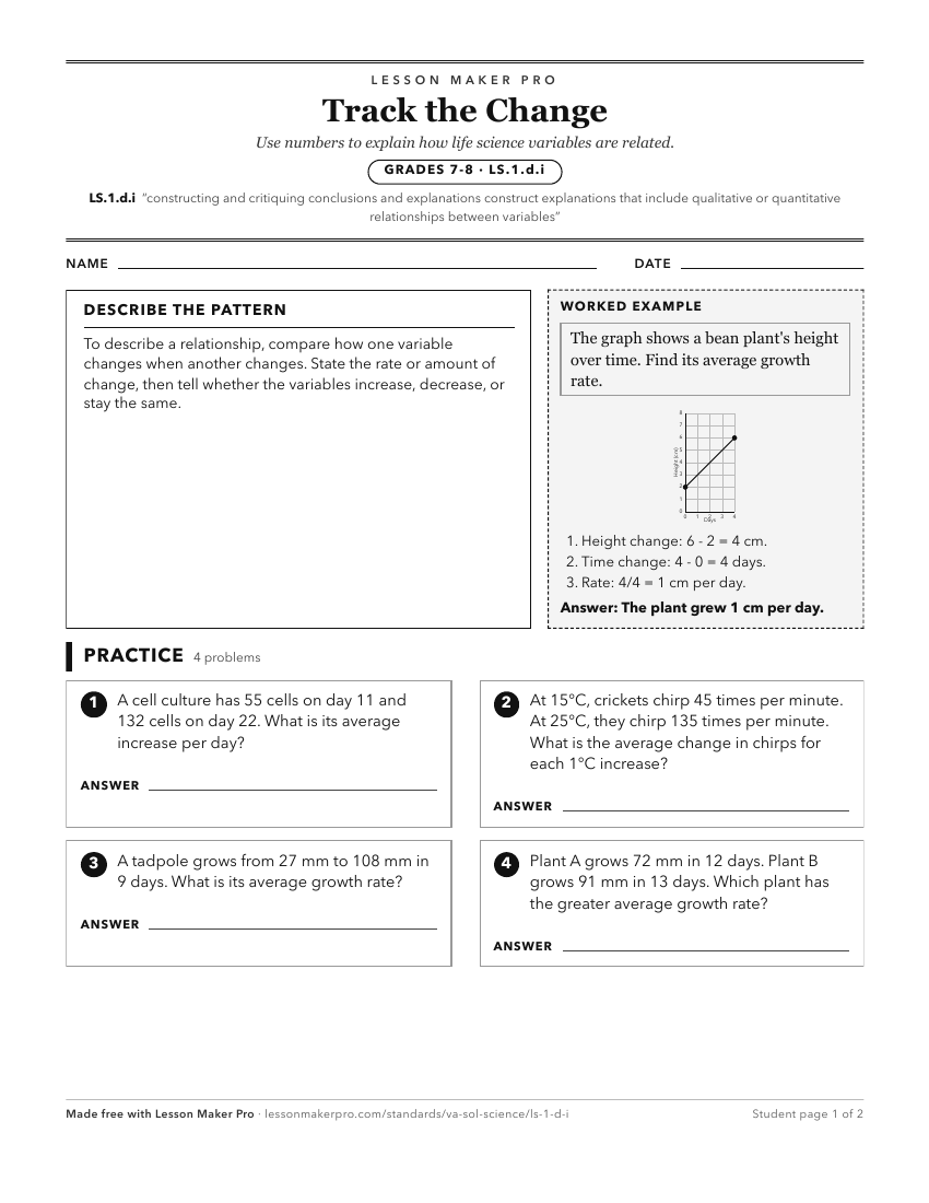 Preview of the LS.1.d.i printable worksheet