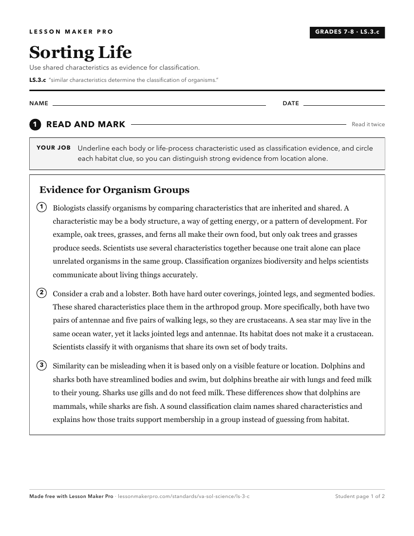 Preview of the LS.3.c printable worksheet
