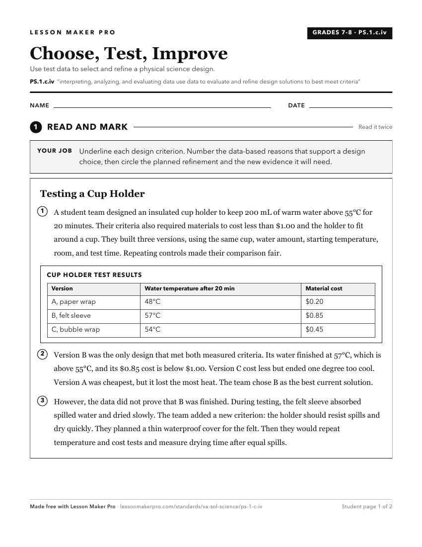 Preview of the PS.1.c.iv printable worksheet
