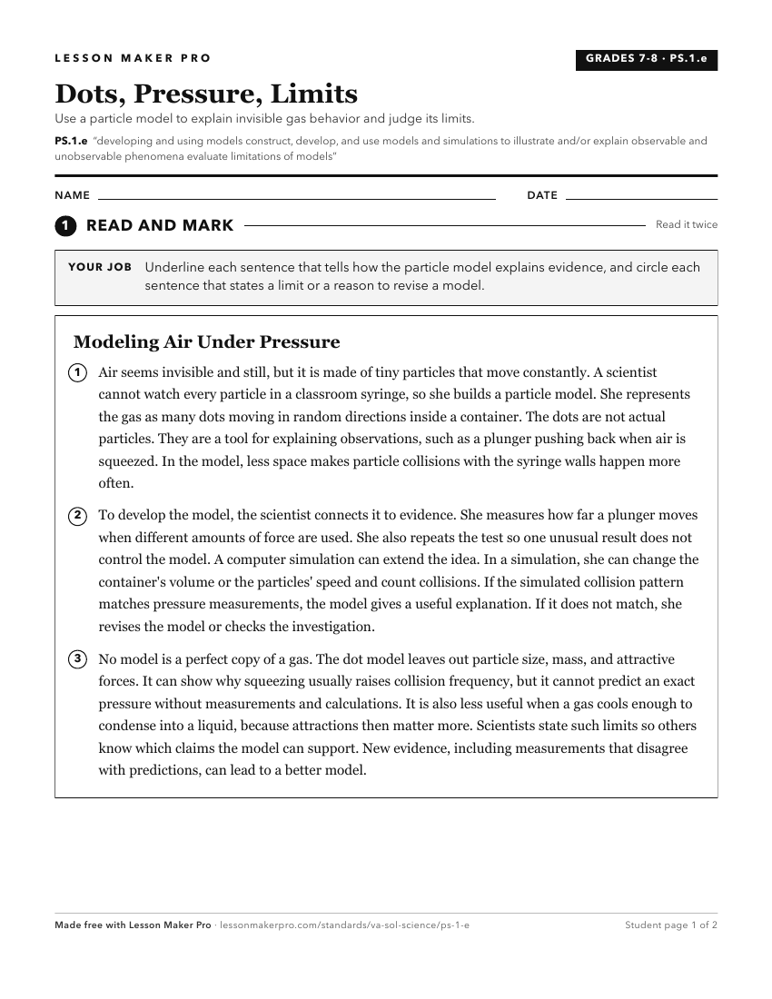 Preview of the PS.1.e printable worksheet